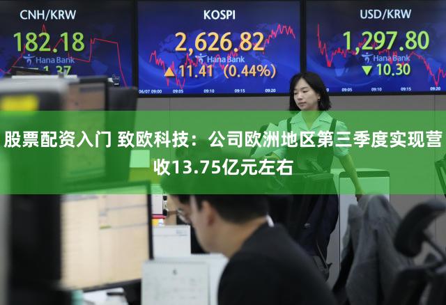 股票配资入门 致欧科技：公司欧洲地区第三季度实现营收13.75亿元左右