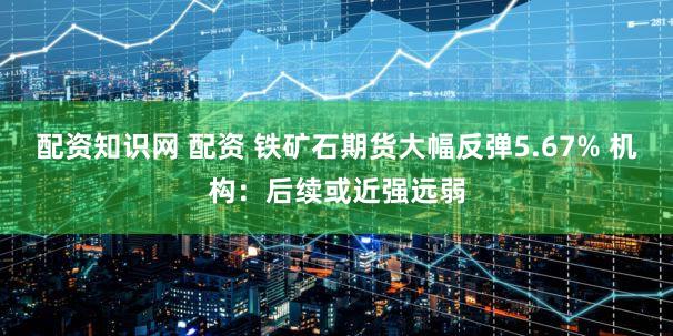 配资知识网 配资 铁矿石期货大幅反弹5.67% 机构：后续或近强远弱
